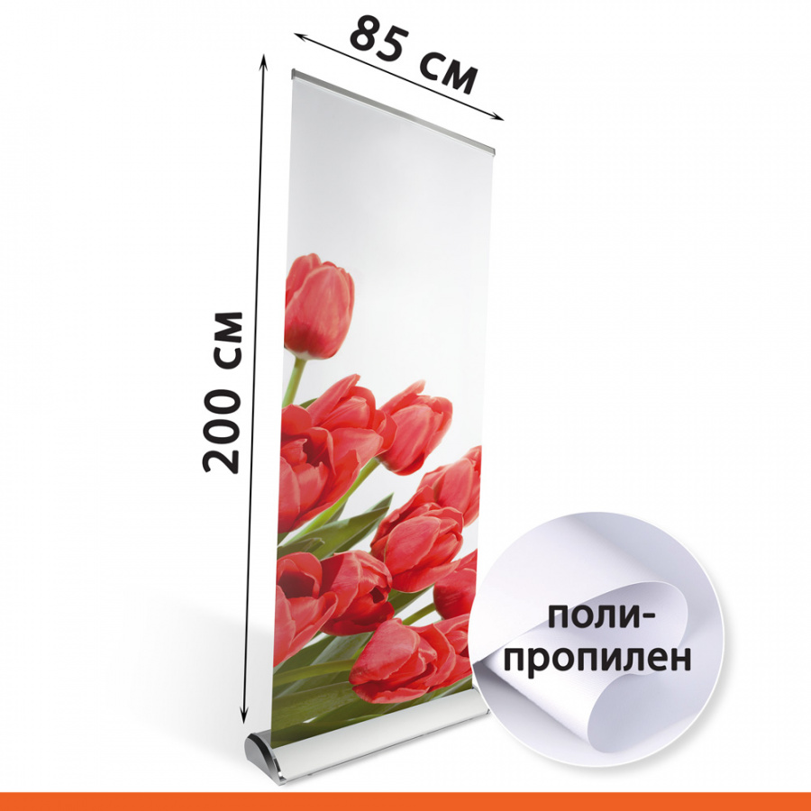 Roll up Luxury 85х200 с полипропиленом
