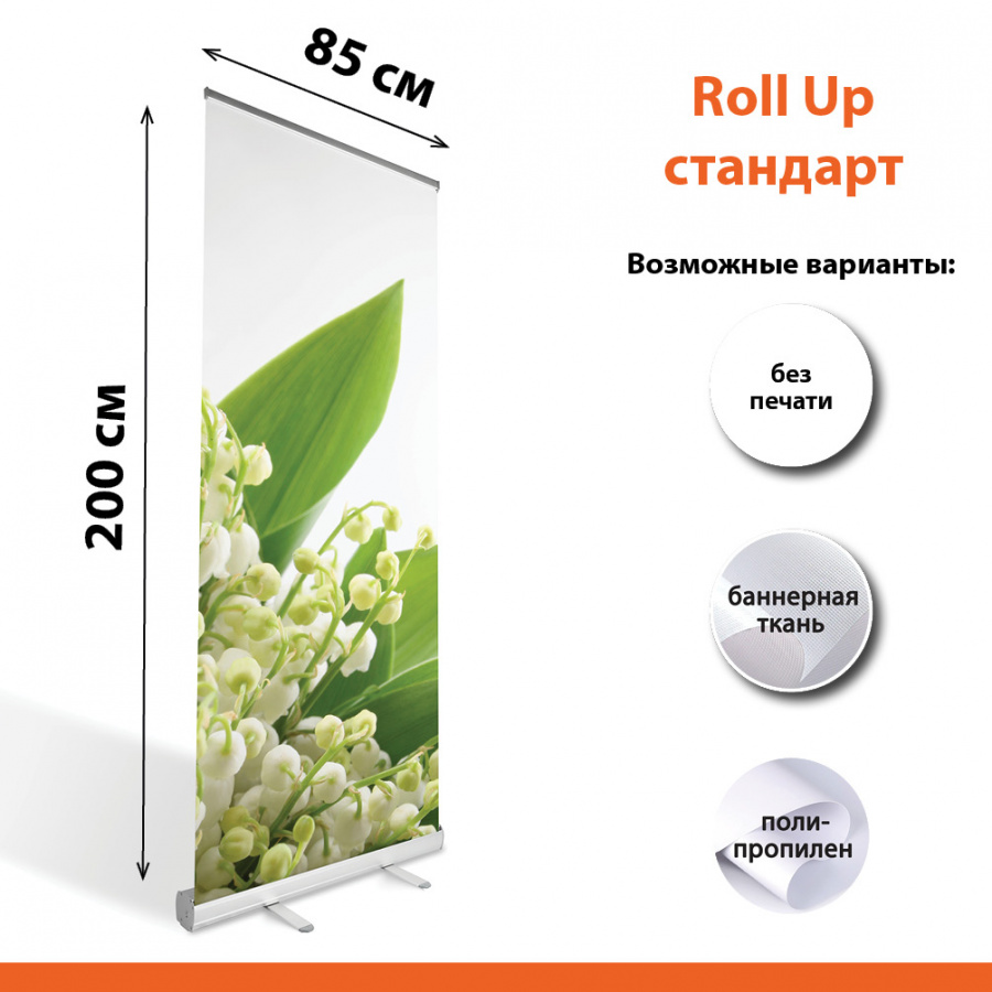 Ролл ап Стандарт 85х200