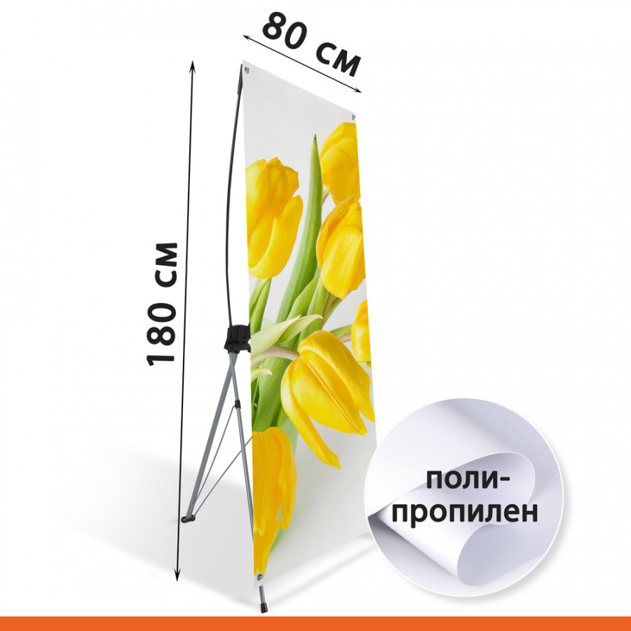 X-banner 80х180 см с полипропиленом